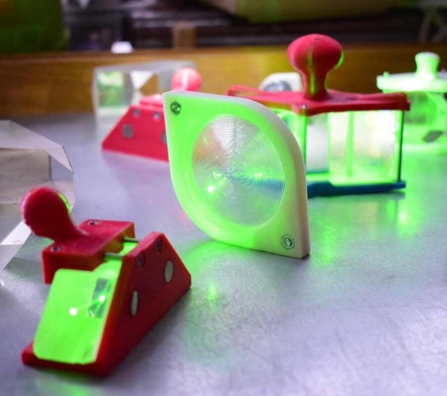 Researchers 3D Print Light-Switchable Optics That Modulate Laser Beams on Command