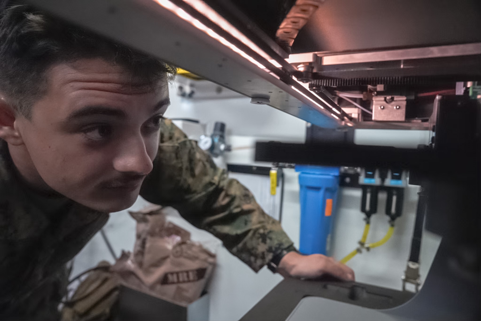Marines 3D Print a Coast Guard Boat Strainer in Hours During Korea Logistics Exercise