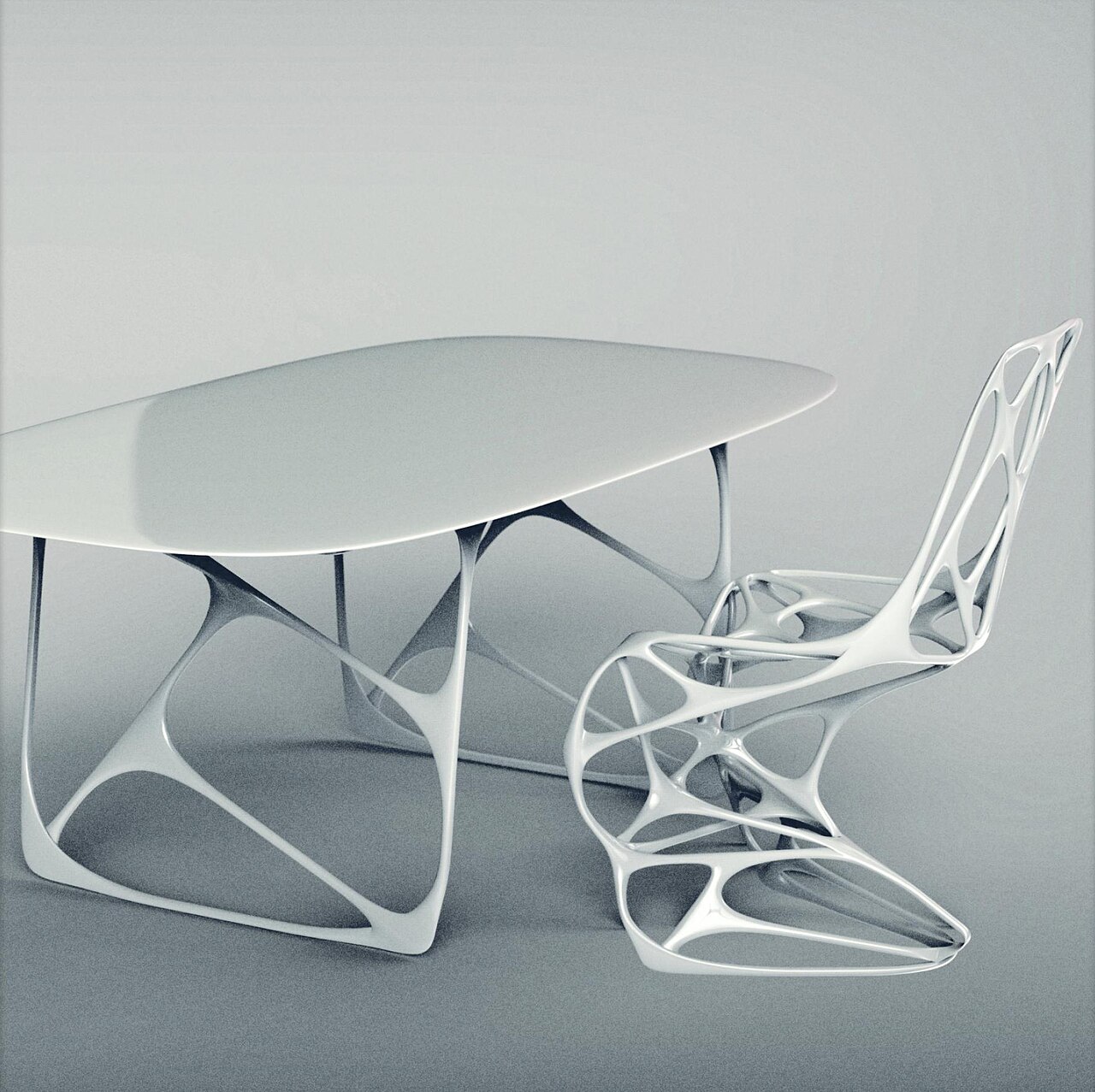 From Waste to Furniture: Nagami and Zaha Hadid Architects 3D Print the ECHO Chair in Recycled PETG