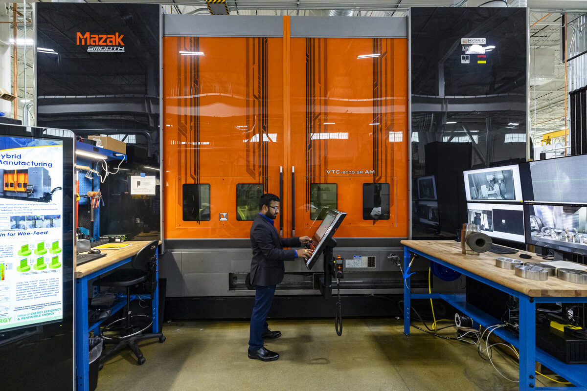 ORNL and Mazak Debut a Hybrid Metal Printer That Welds and Machines in One Line at IMTS 2026